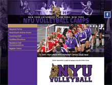 Tablet Screenshot of nyuvolleyballcamps.com